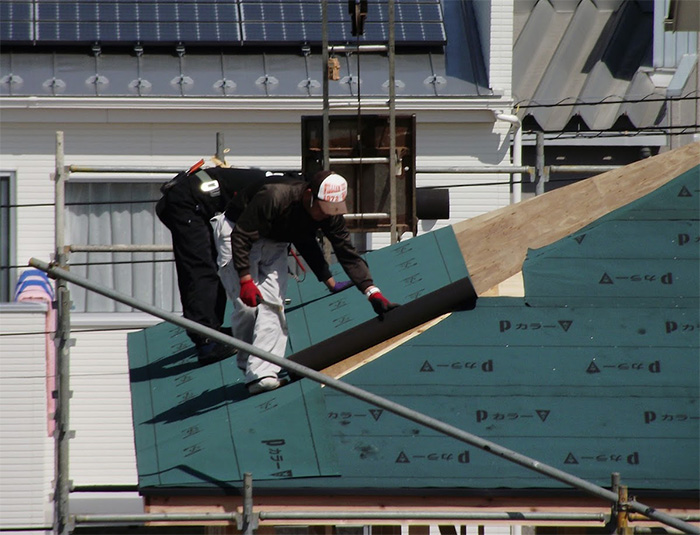 屋根の防水工事